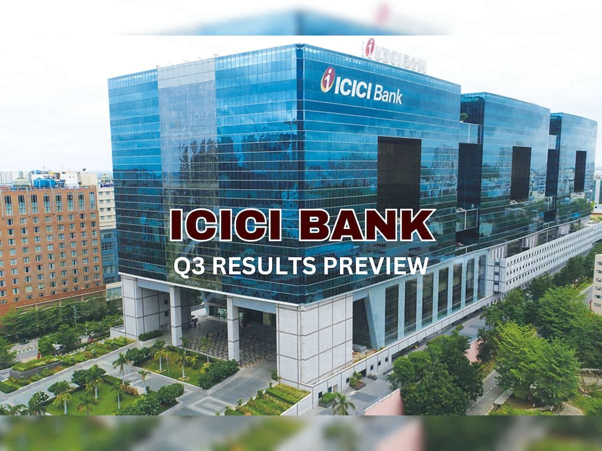 ICICI Bank Q3 Results Preview: PAT likely to grow 11%, interest income over 10%; asset quality may remain stable