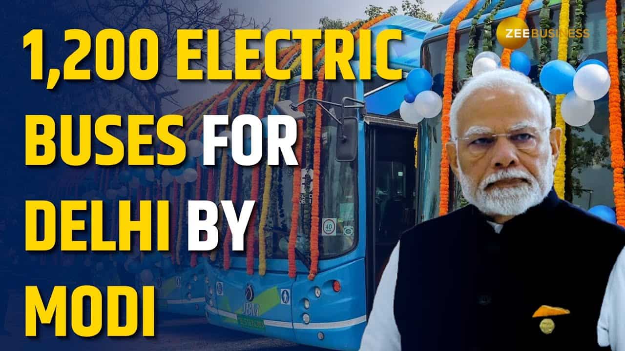 1,200 Electric Buses to be Deployed in Delhi by Modi 