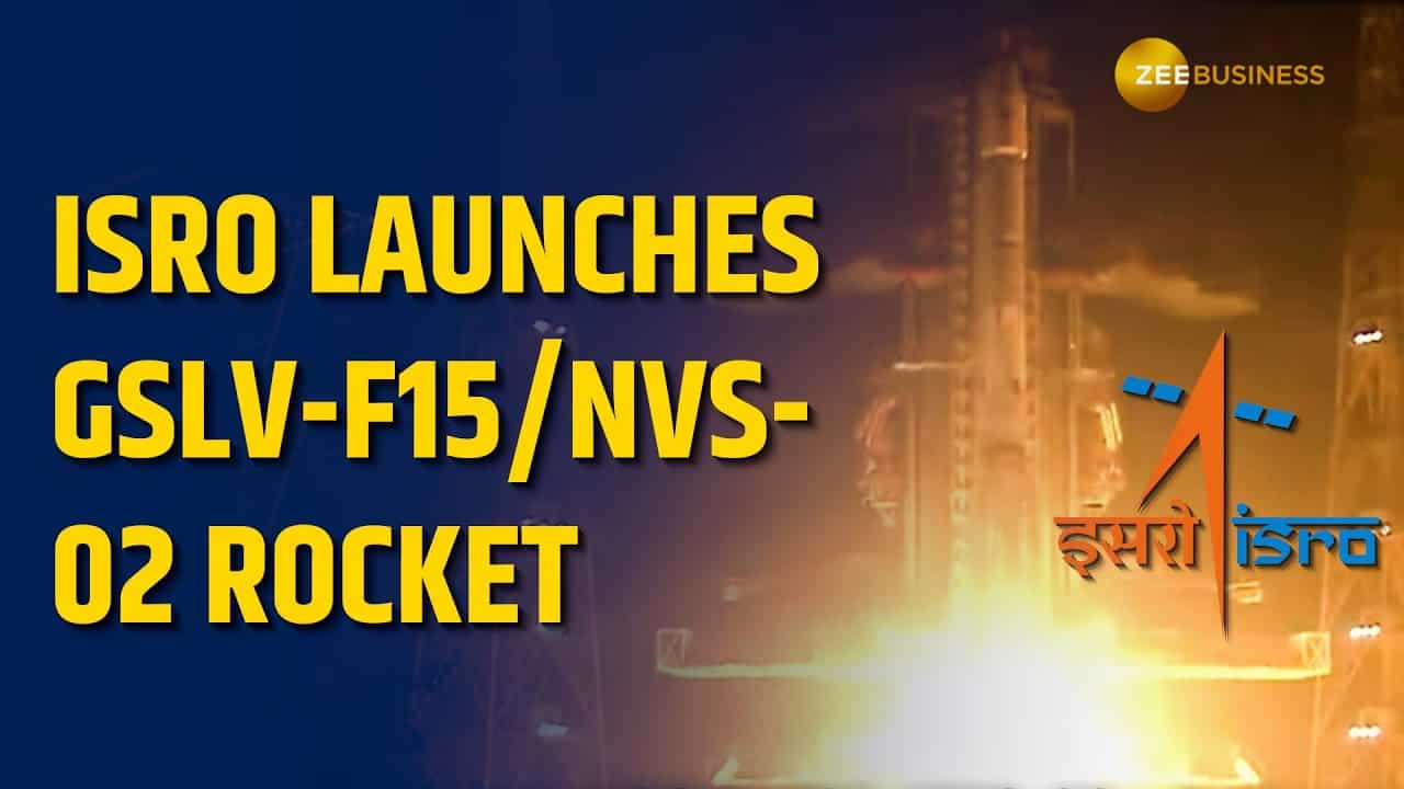 ISRO Launches GSLV-F15/NVS-02 Mission from Sriharikota