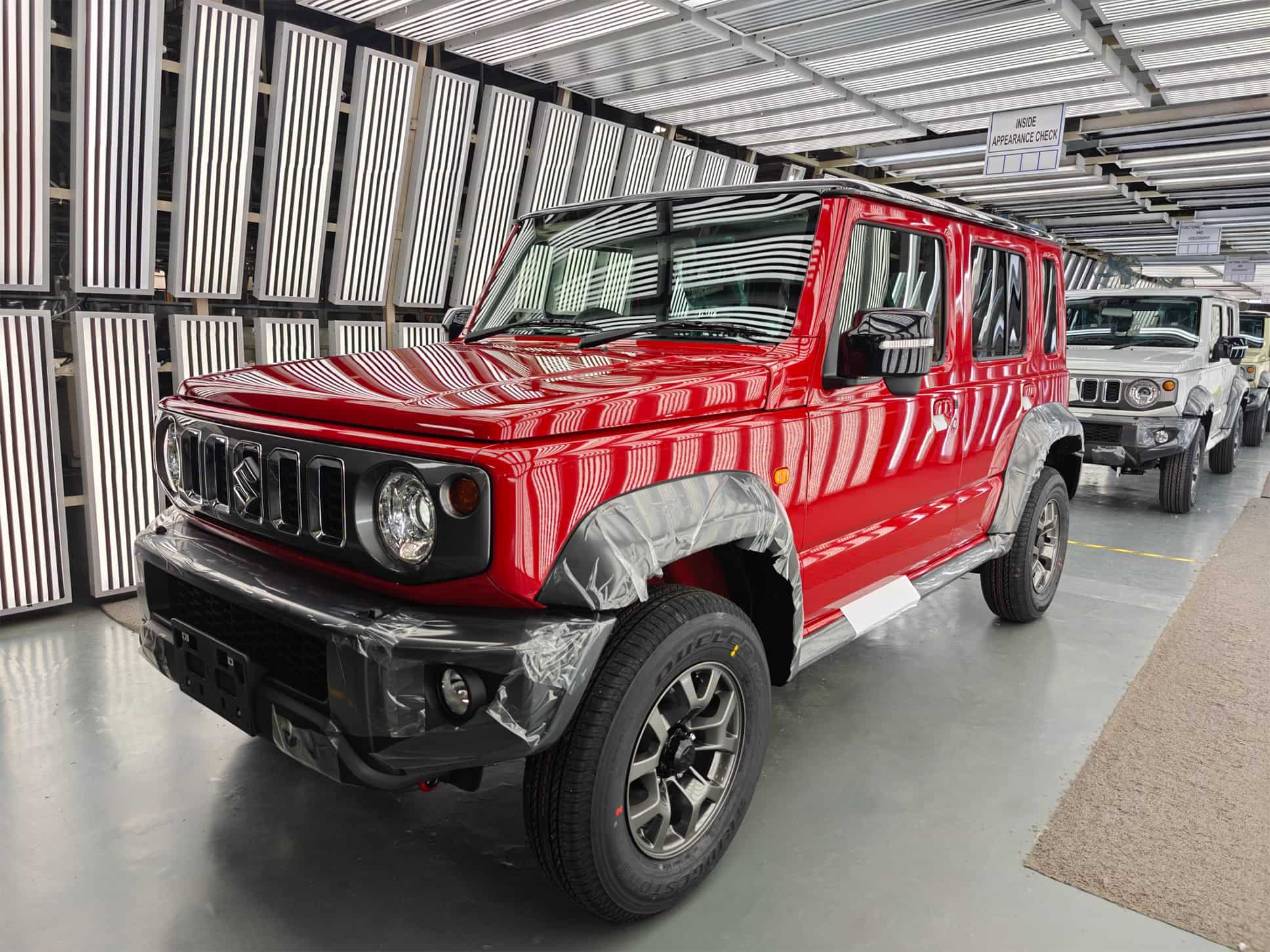 Made in India Jimny five-door debuts in Japan