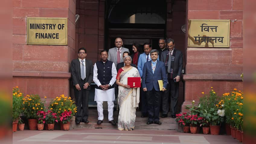  Budget 2025: Retro look with digital tablet inside – FM Nirmala Sitharaman continues tradition 'bahi-khata' style