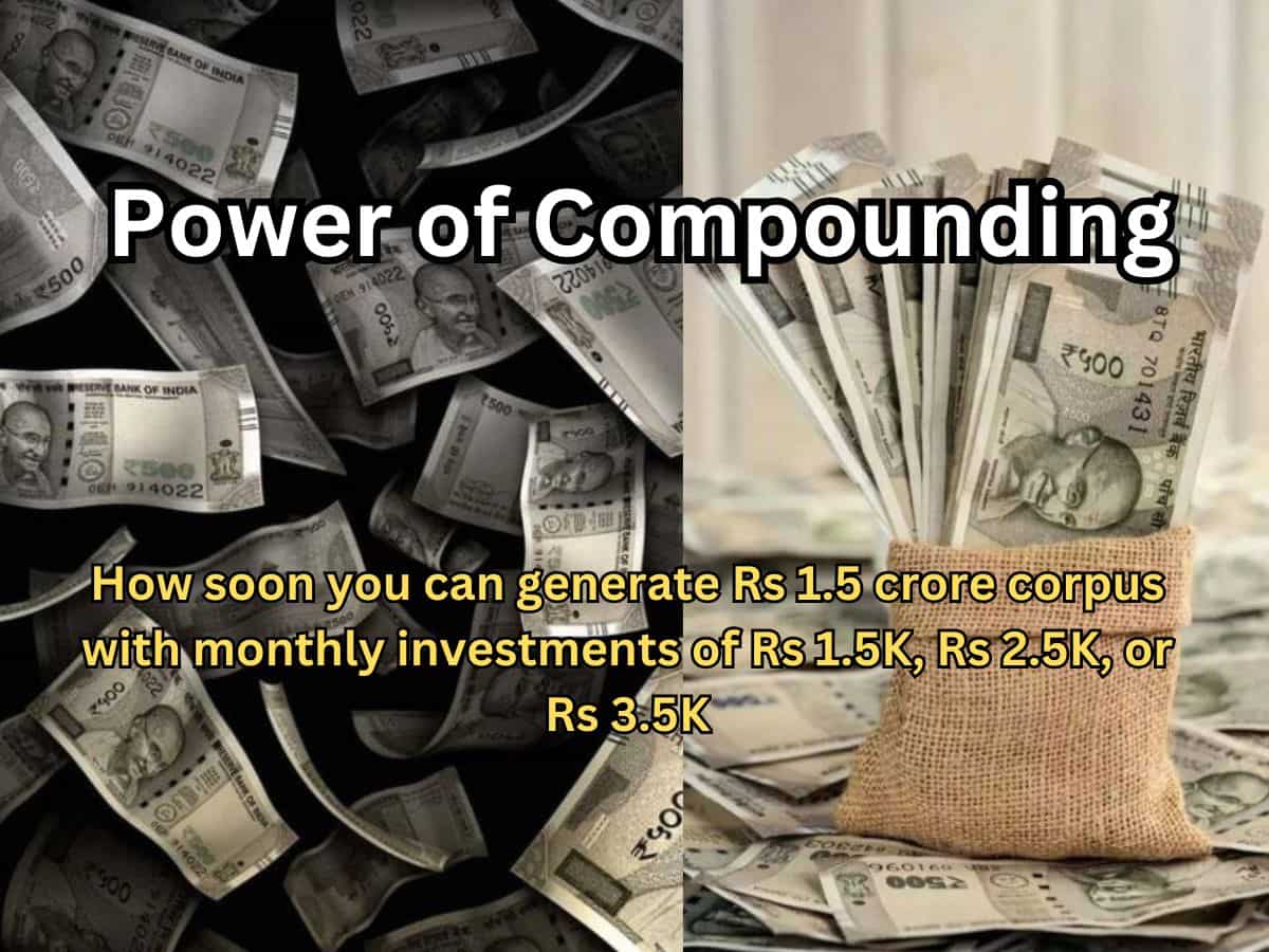 Power of Compounding: How soon you can generate Rs 1.5 crore corpus ...