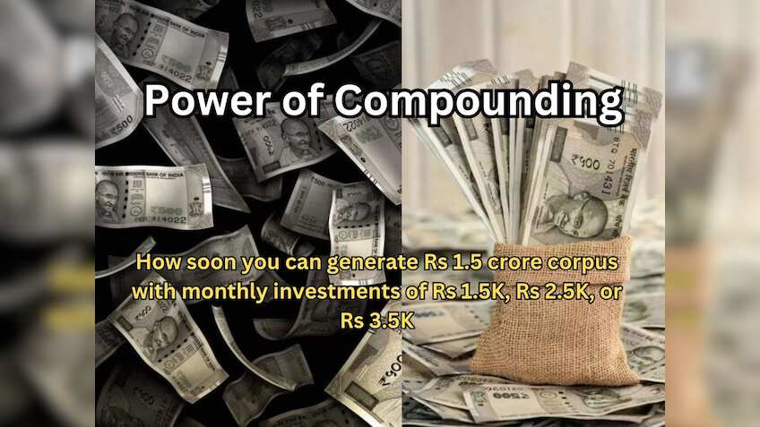 Power of Compounding: How soon you can generate Rs 1.5 crore corpus ...
