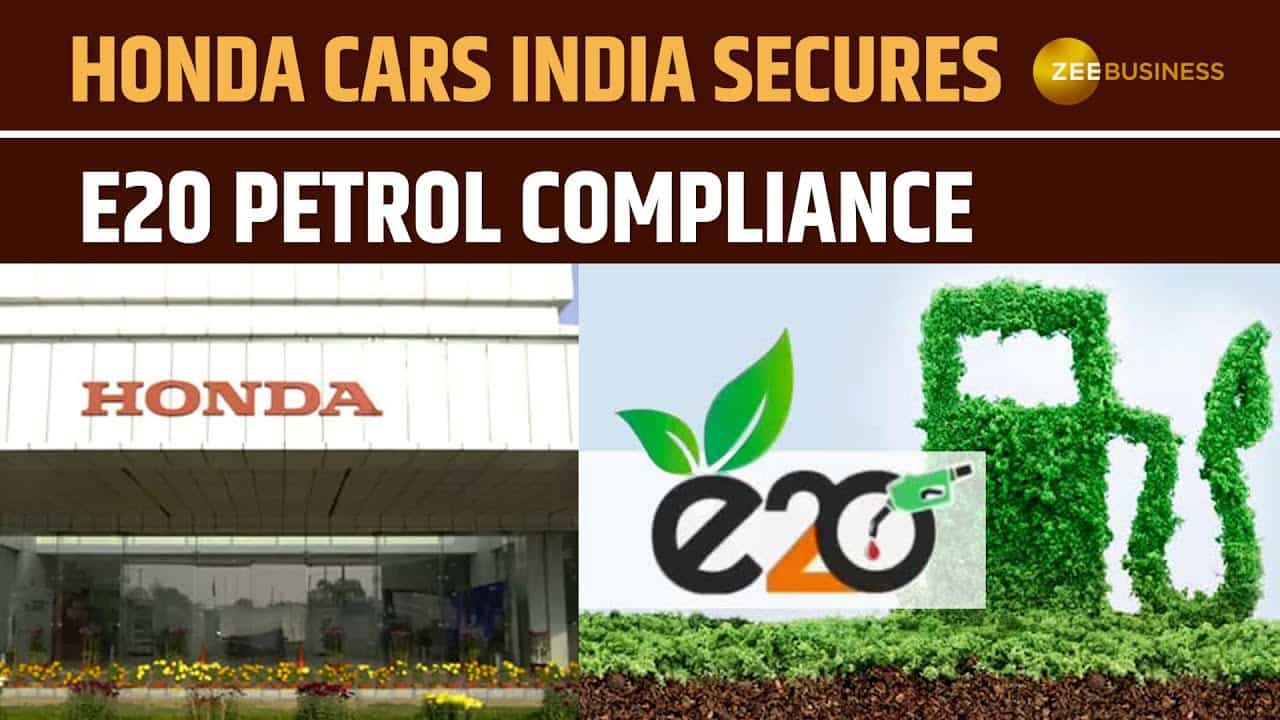 Honda's full model range E20 compliant