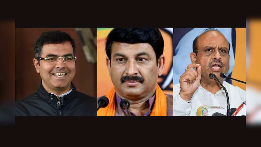 Delhi's Next CM: Parvesh Verma, Manoj Tiwari or Vijender Gupta? Who will be BJP's pick for national capital?