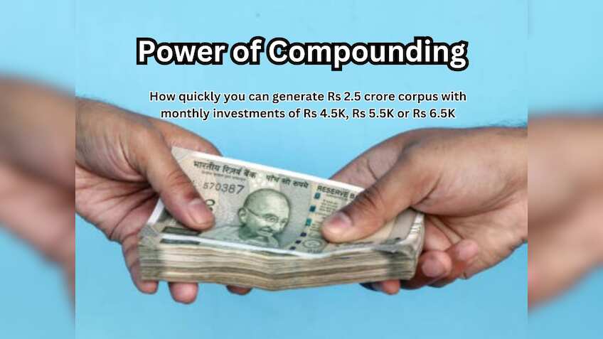 Power of Compounding: How quickly you can generate Rs 2.5 crore corpus ...