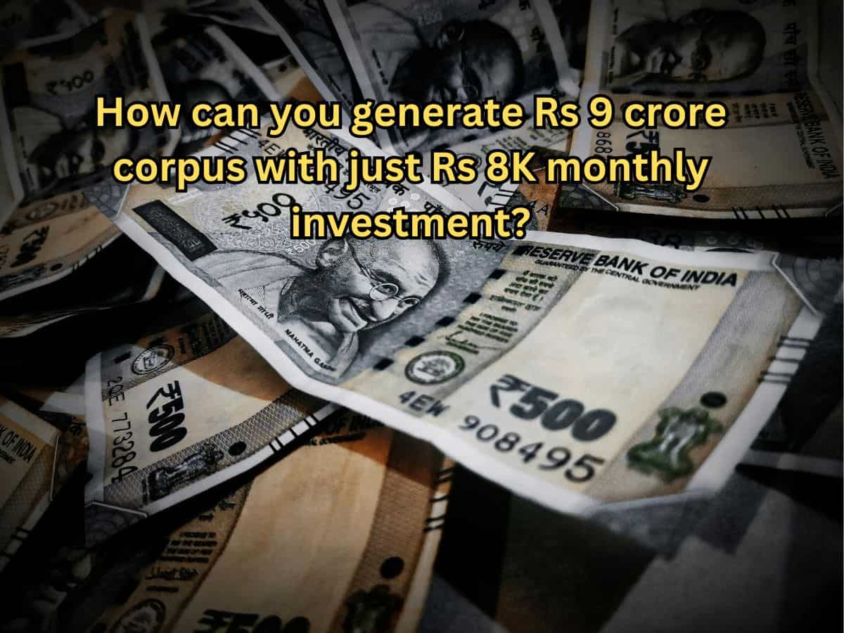 Power of Rs 8,000 SIP: In how many years you can build Rs 9 crore ...