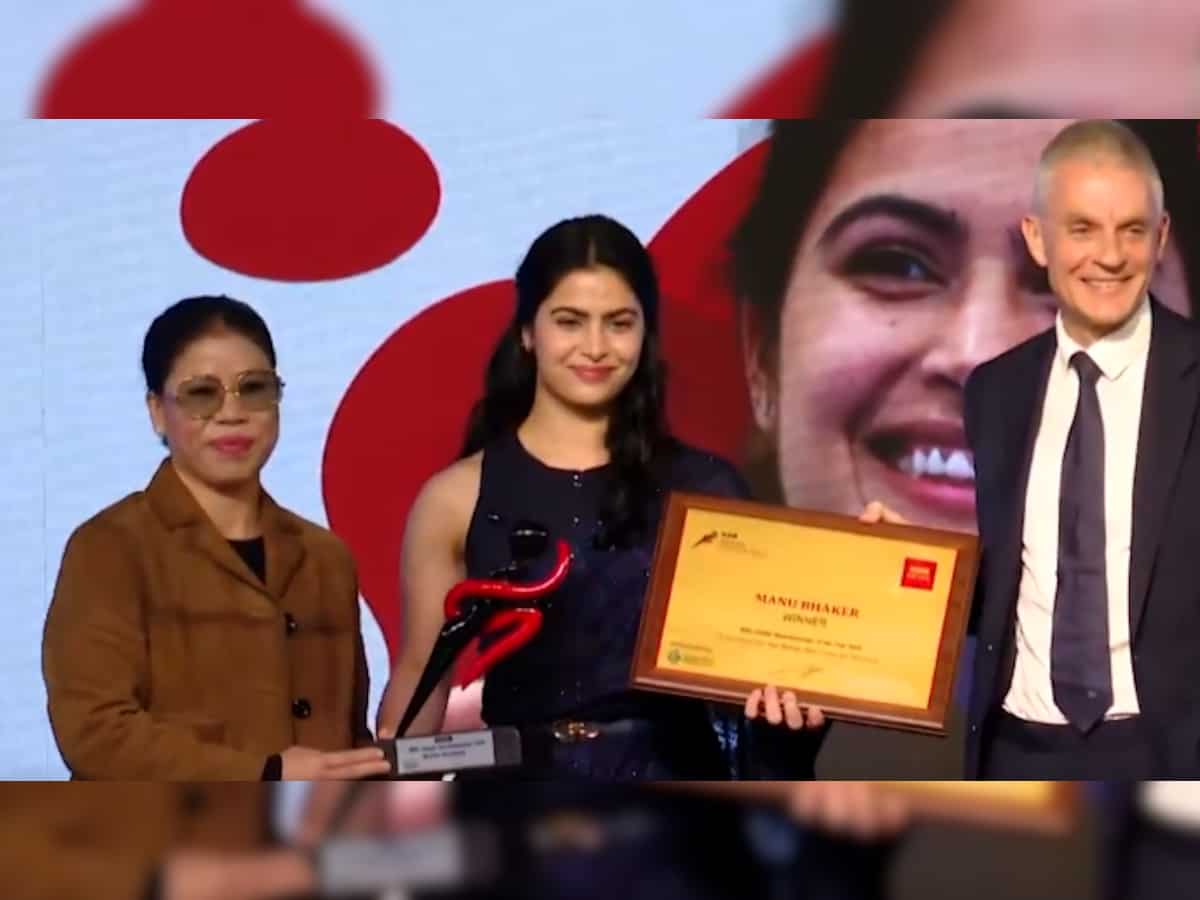 Paris Olympics’ double bronze-medallist Manu Bhaker named BBC Sportswoman of the Year 