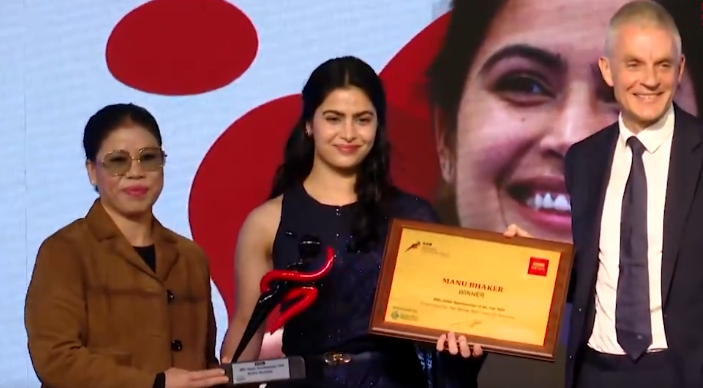Paris Olympics’ double bronze-medallist Manu Bhaker named BBC Sportswoman of the Year