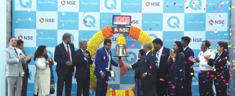 Quality Power Listing: Shares make tepid D-Street debut, list at 1.66% premium