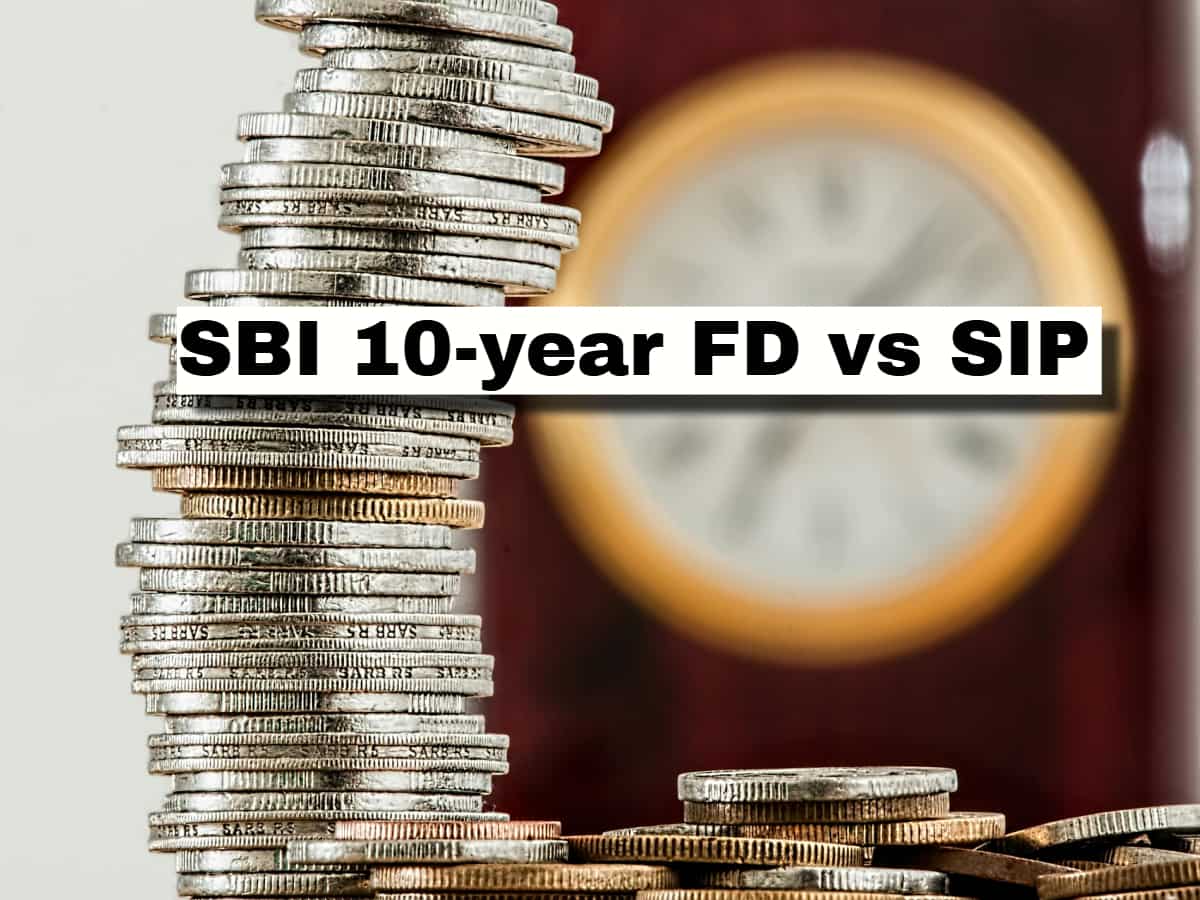 SBI 10-year FD vs SIP: What will be your return on Rs 10,50,000 ...