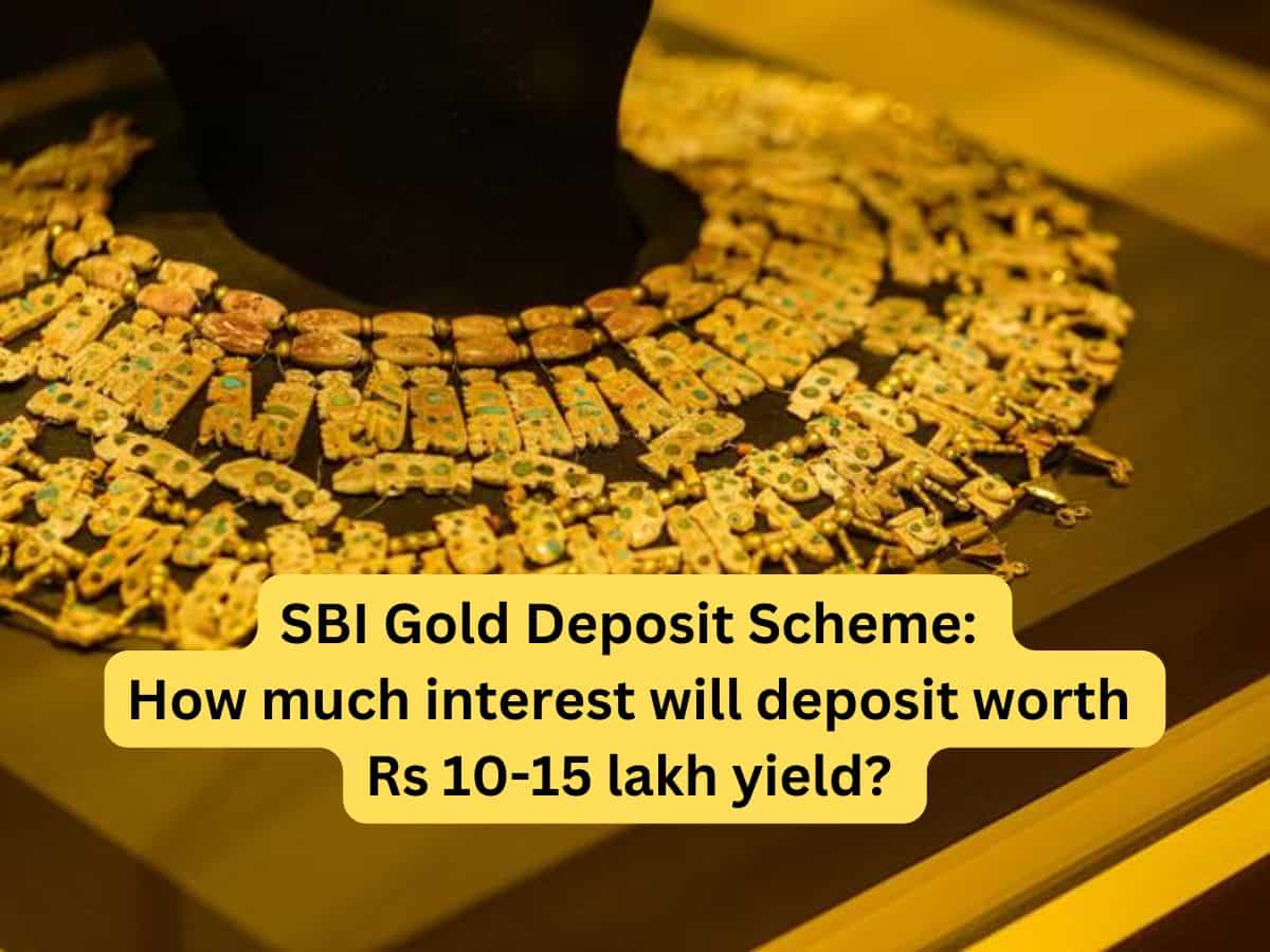 SBI Gold Deposit Scheme: How much interest will deposit worth Rs 10-15 lakh yield? See estimates