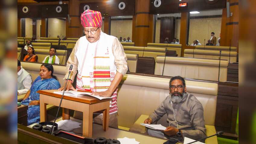 Jharkhand Budget 2025: State FM Radha krishna Kishore presents Rs 1.45 lakh crore outlay, major push for social welfare, infrastructure