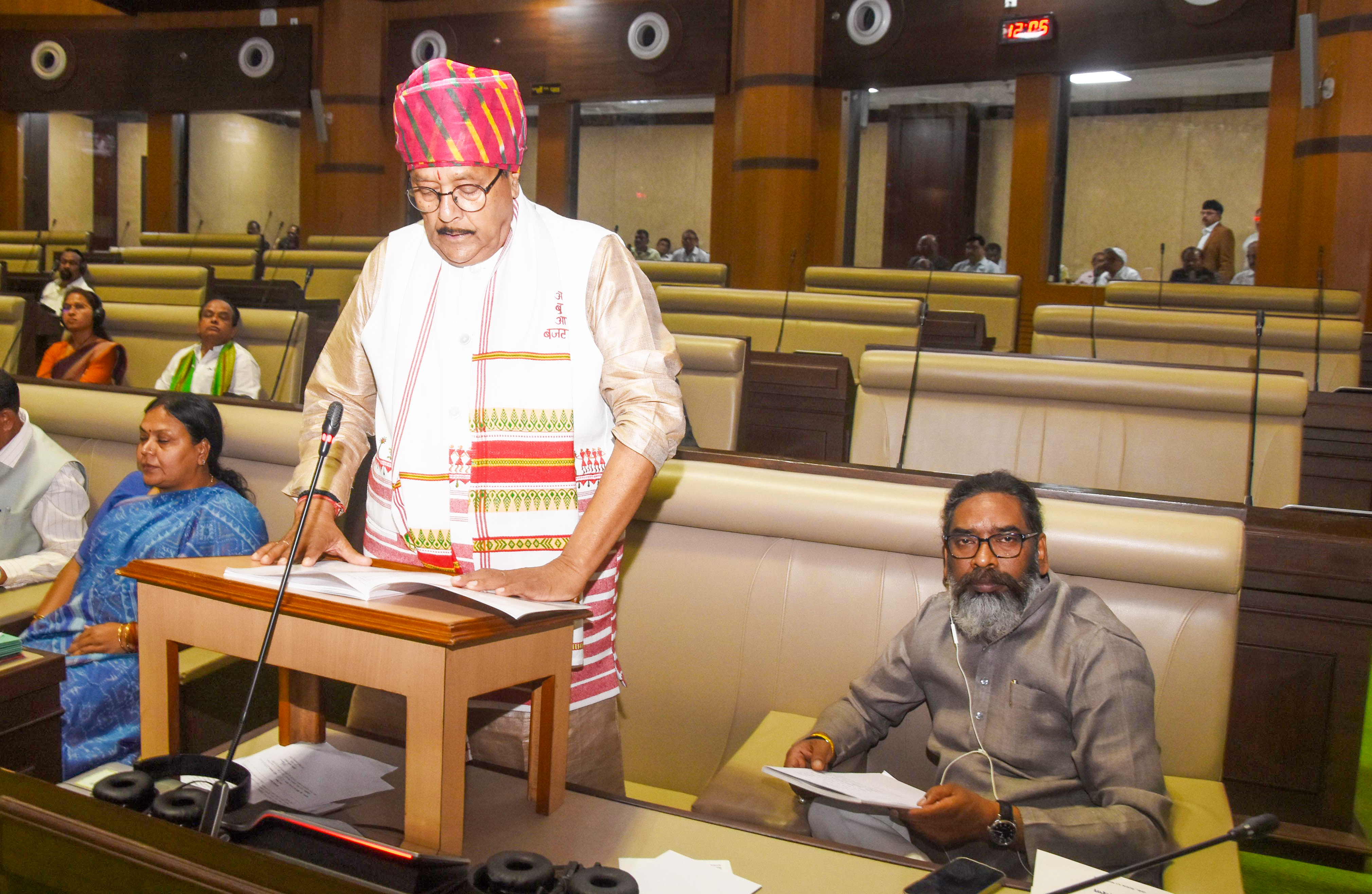 Jharkhand Budget 2025: State FM Radha krishna Kishore presents Rs 1.45 lakh crore outlay, major push for social welfare, infrastructure