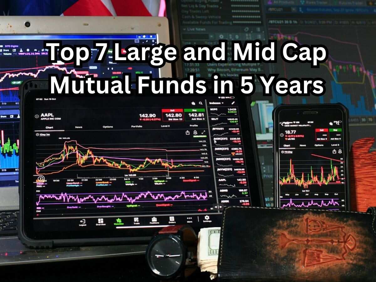 Top 7 Large and Mid Cap Mutual Funds With Highest SIP Returns in 5 Years: Check how Rs 1,50,000 one-time investment has grown in each scheme