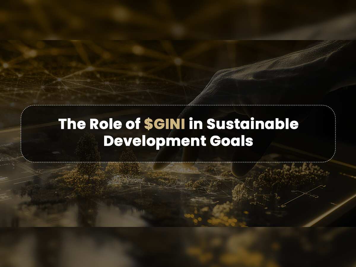 The role of $GINI in sustainable development goals