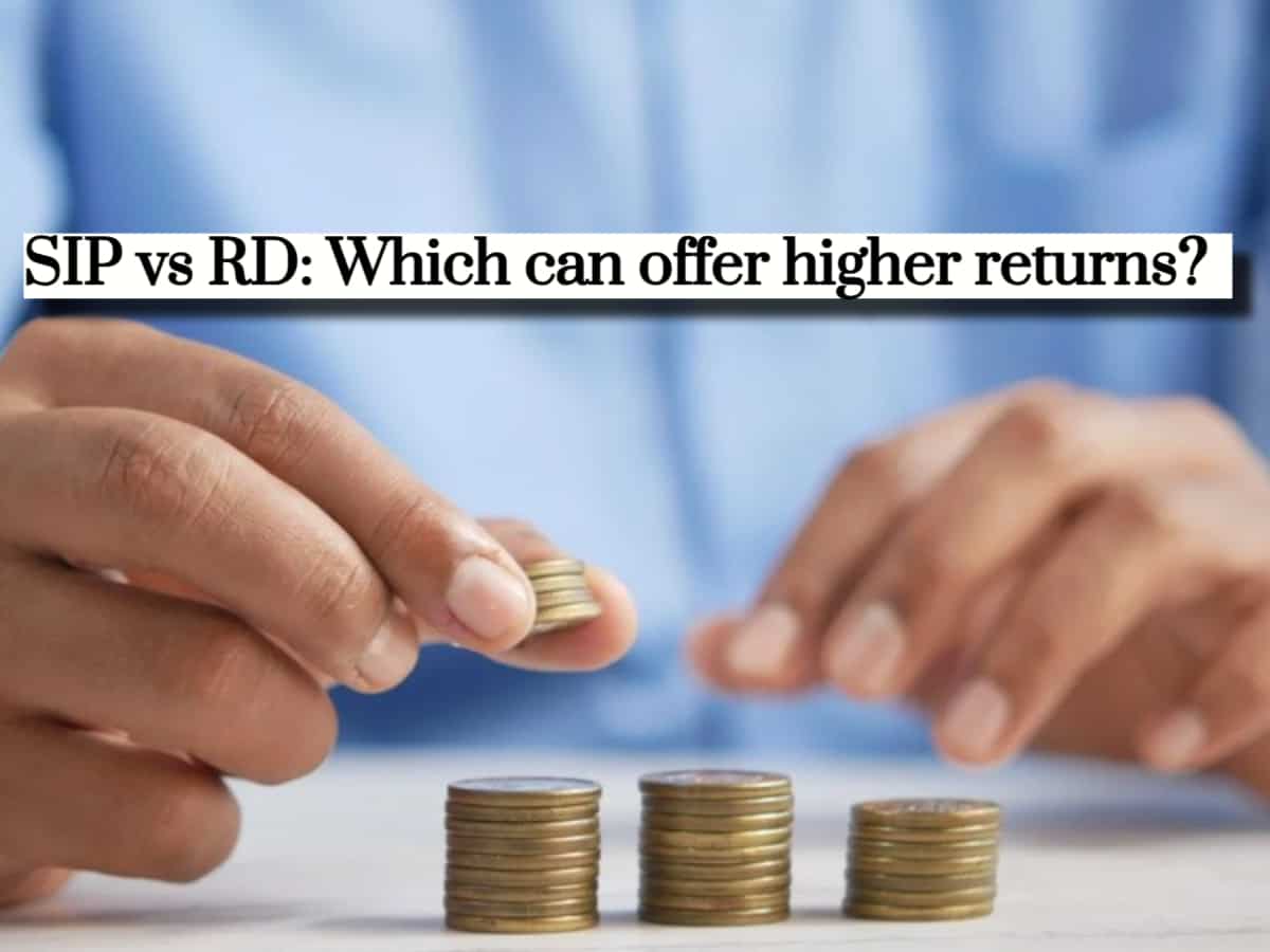 SIP vs RD: Which can offer higher return on Rs 4,500 monthly investment over 5 years?