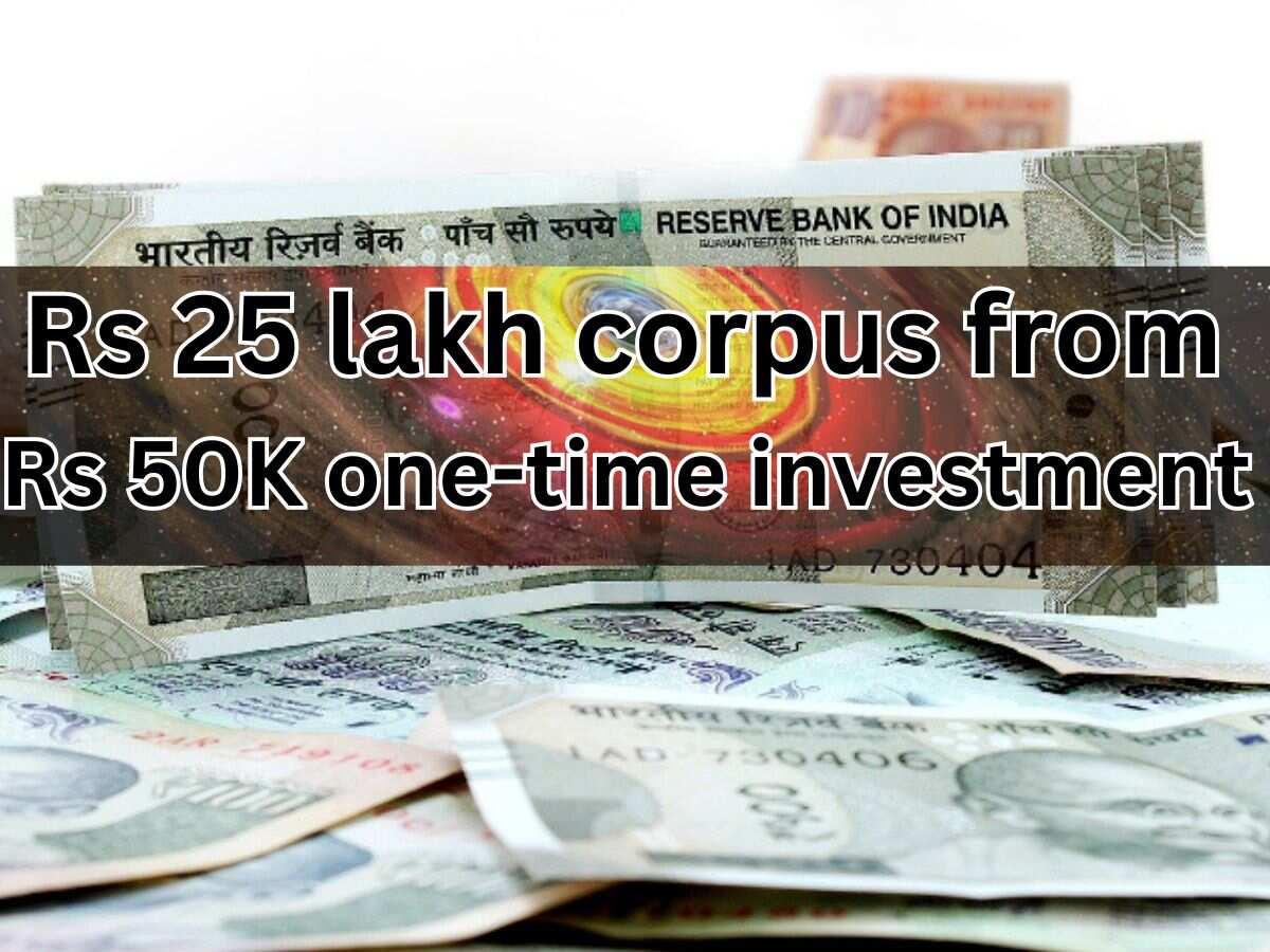 Power of Rs 50,000 One-time Investment: In how many years, Rs 50,000 lump sum amount can grow to Rs 5 lakh, Rs 15 lakh, and Rs 25 lakh; see calculations