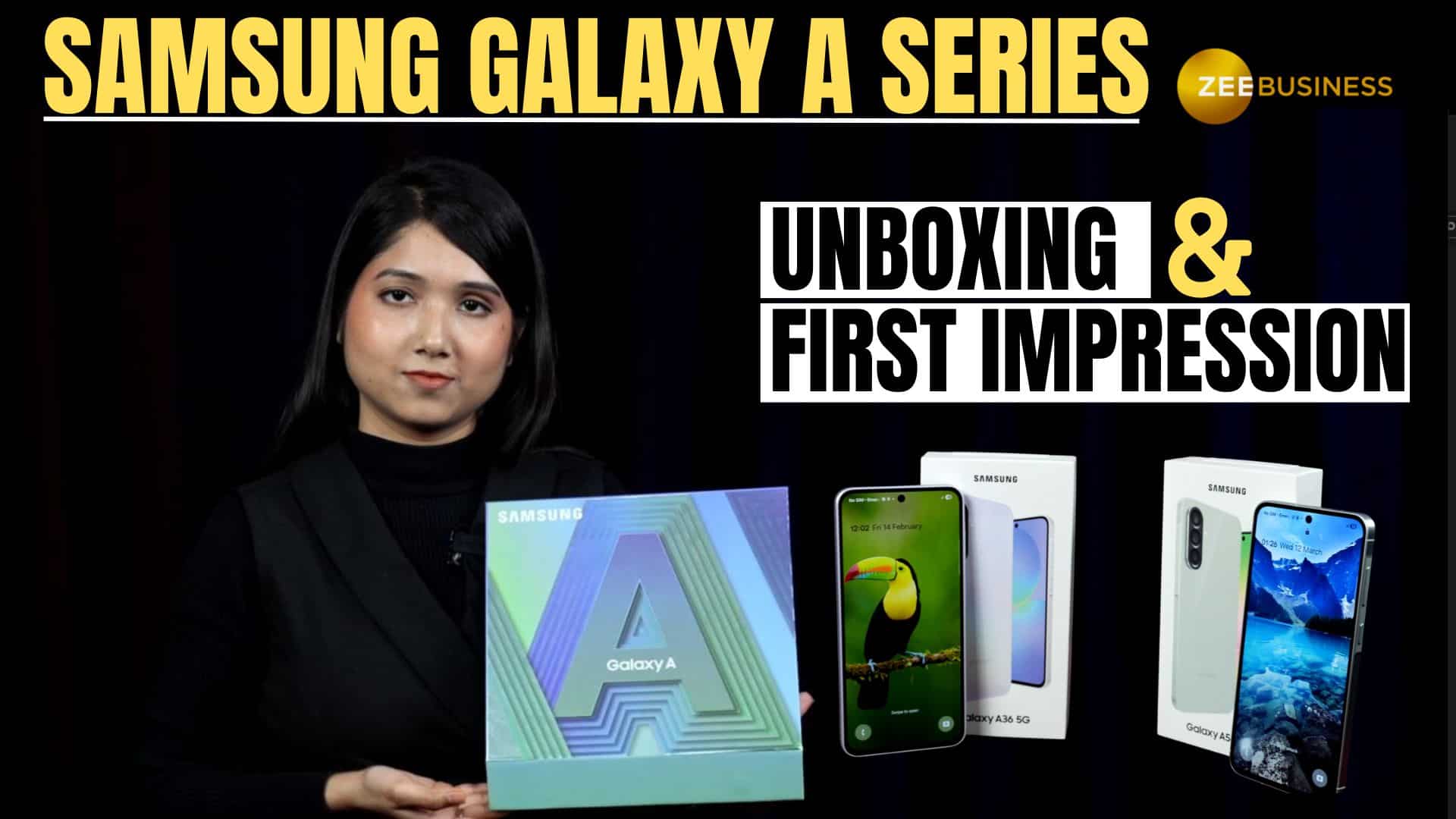 Samsung Galaxy A Series Unboxing And First Impression