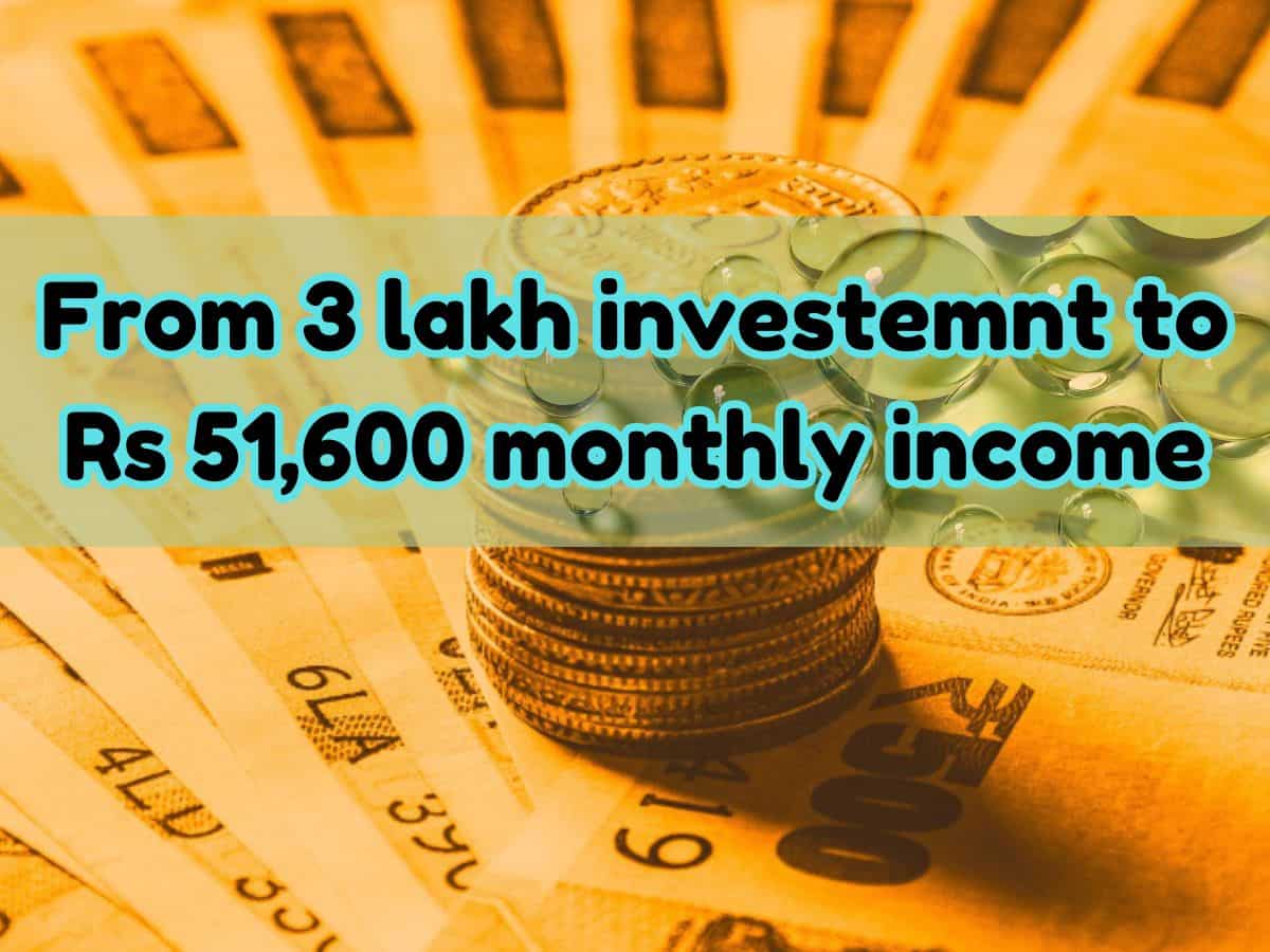 Retirement Planning: How Rs 3 lakh one-time investment can generate monthly income of Rs 51,600 for 30 years