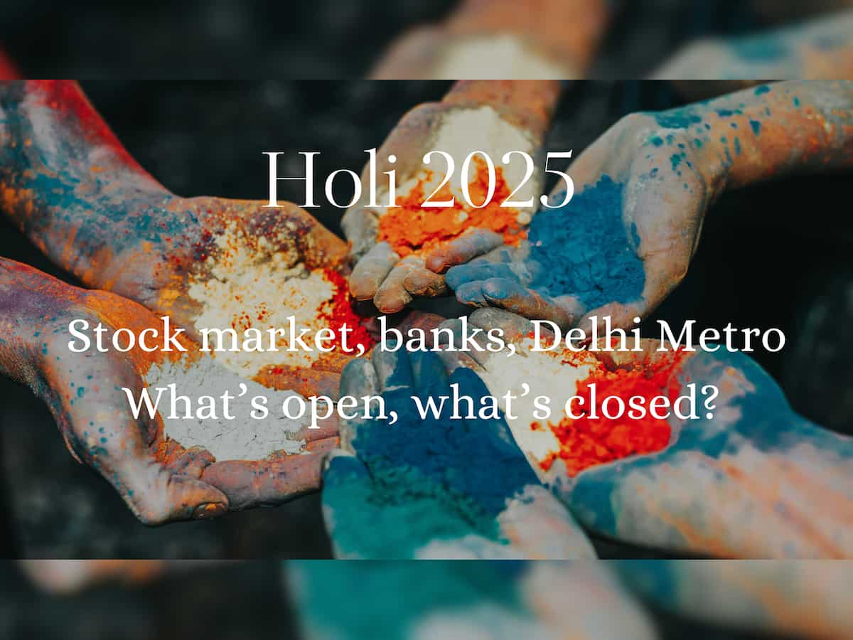 Holi 2025: Stock market, banks, Delhi Metro—What’s open, what’s closed? Check Holika Dahan timings and traditions