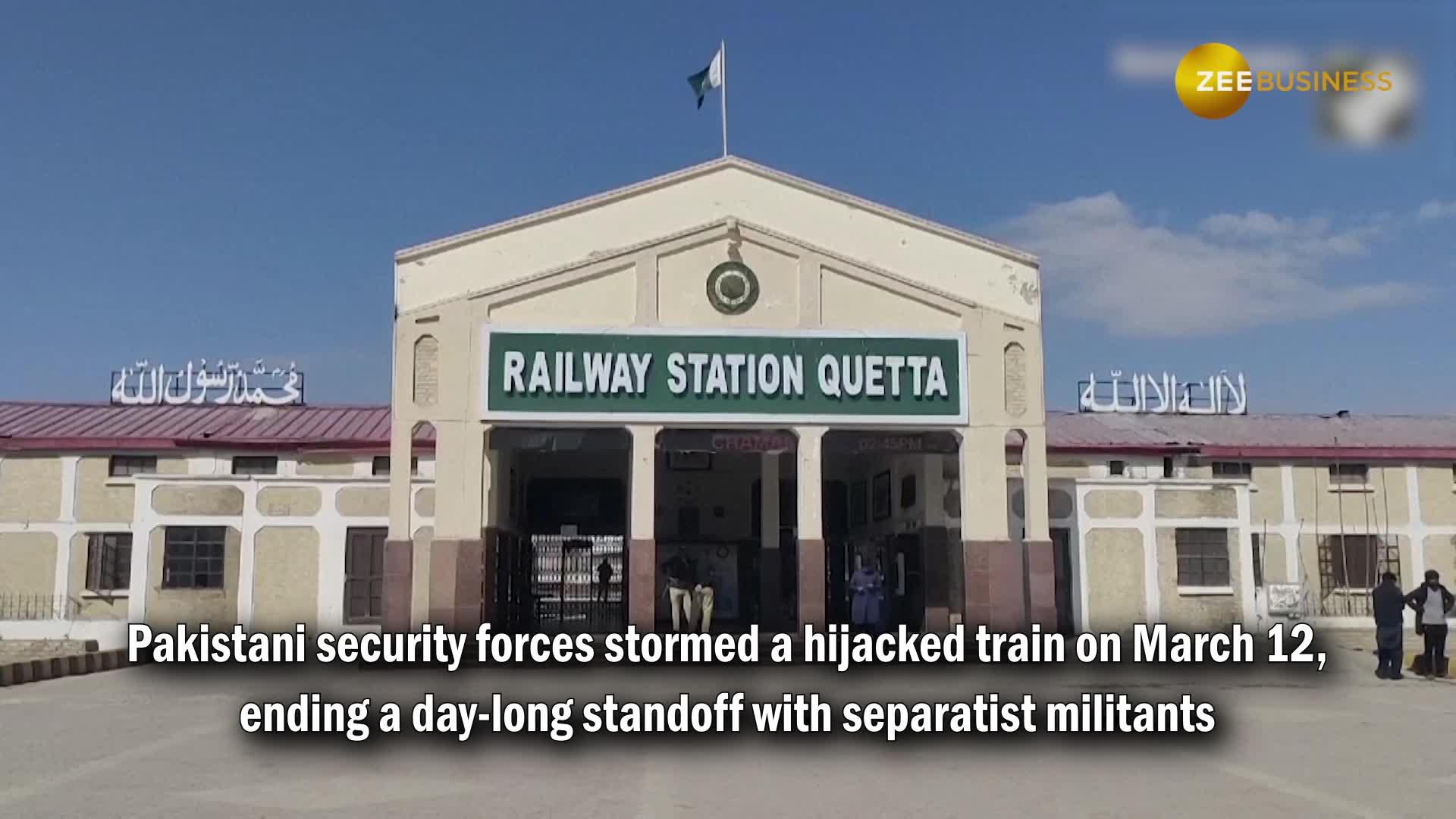 Pakistan military says it kills all 33 militants who hijacked train, ending standoff