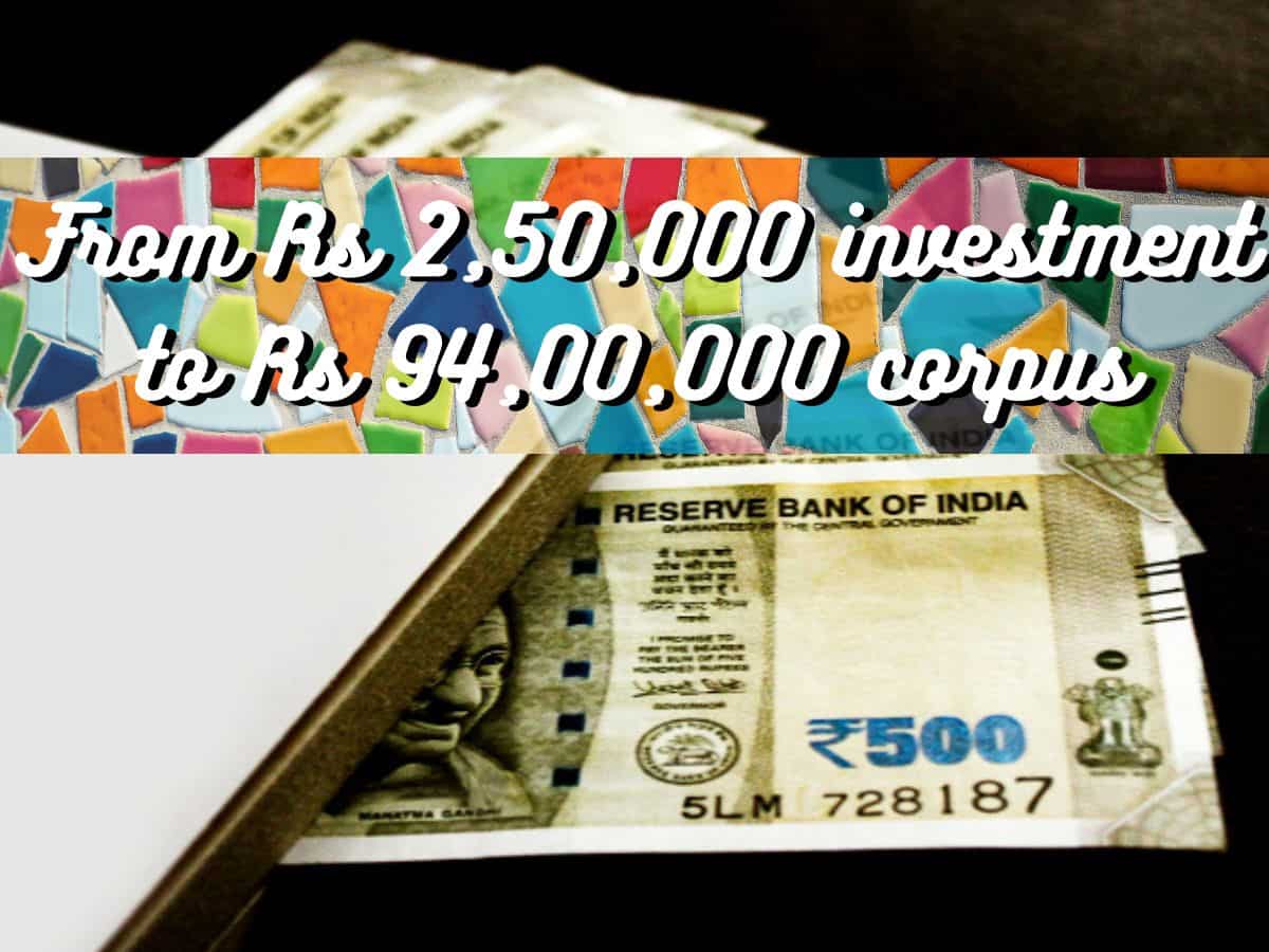 Retirement Planning: How Rs 2,50,000 one-time investment can generate Rs 94,00,000 corpus in long term