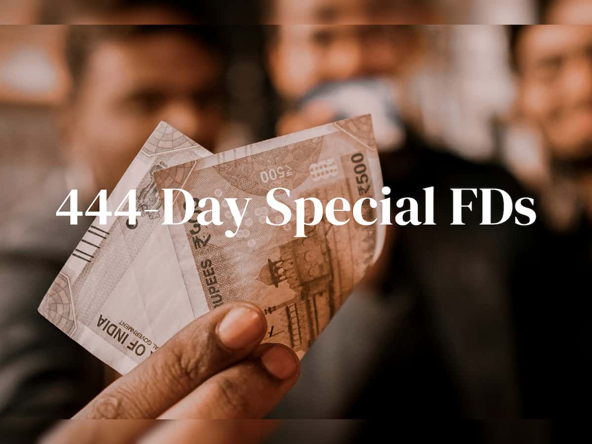 444-Day Special FDs: Know returns on Rs 3 lakh, Rs 6 lakh, and Rs 9 lakh in SBI, Indian overseas Bank, and Federal Bank's fixed deposit schemes 