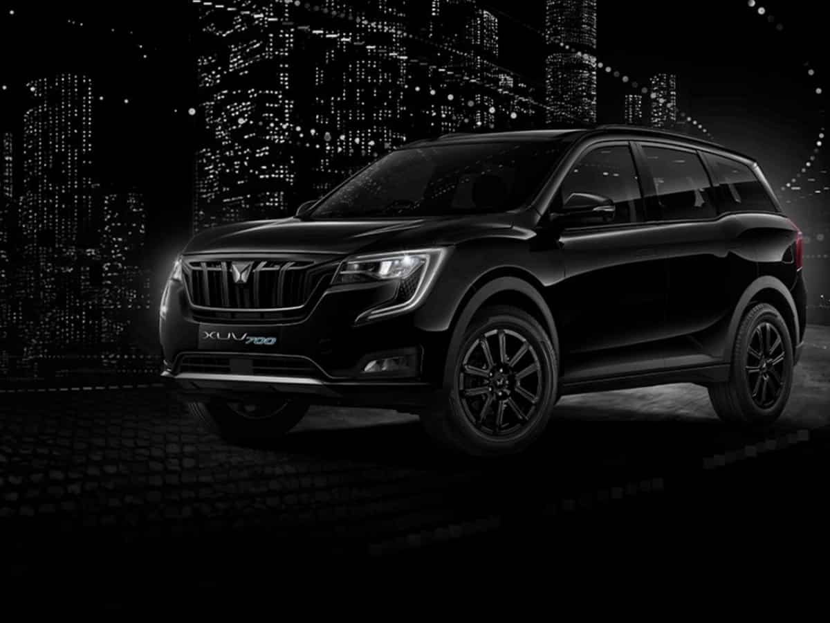 Mahindra XUV700 Ebony edition launched at Rs 19.64