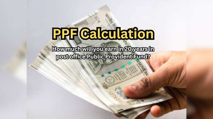 PPF Calculation: How much will you earn in 20 years by investing Rs ...