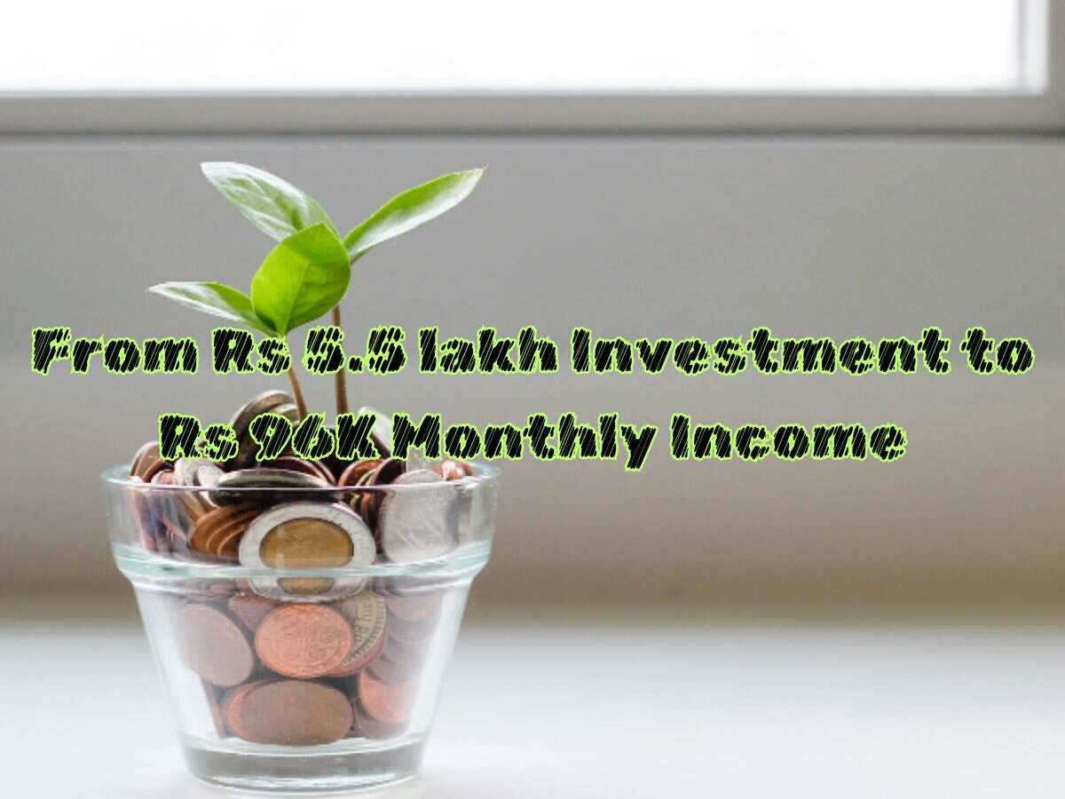 Retirement Planning: How Rs 5,50,000 one-time investment can generate monthly income of Rs 96,000 for 30 years