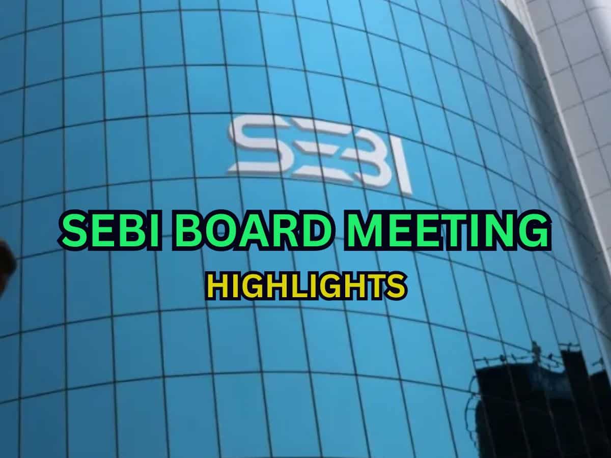 SEBI Board Meeting Highlights: From tweaked FPI disclosure threshold to easier AIF compliance, a summary of key proposals cleared  