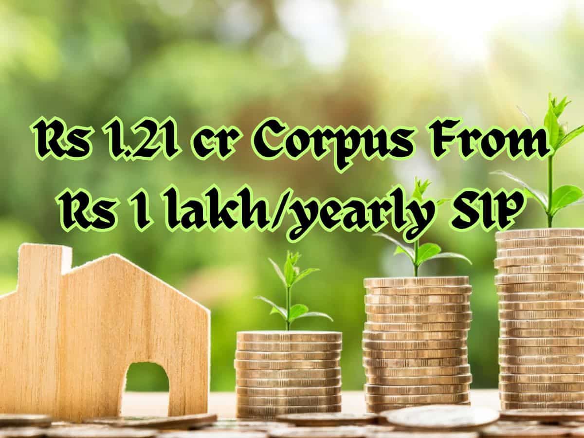 Power of Long-term Investment: How Rs 1,00,000 yearly SIP investment for just 5 years can create Rs 1,21,00,000 corpus by retirement