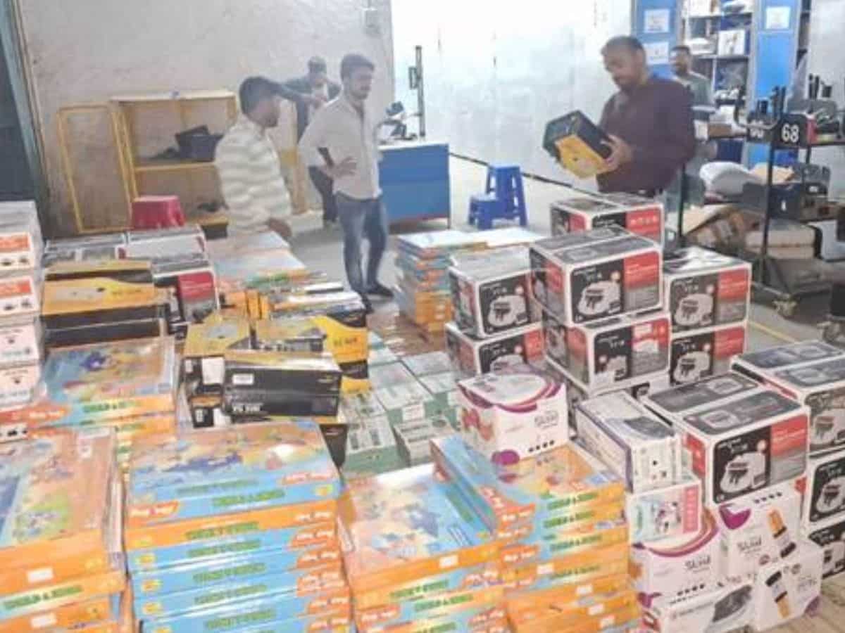 Raids at 2 Amazon, Flipkart warehouses in Delhi;