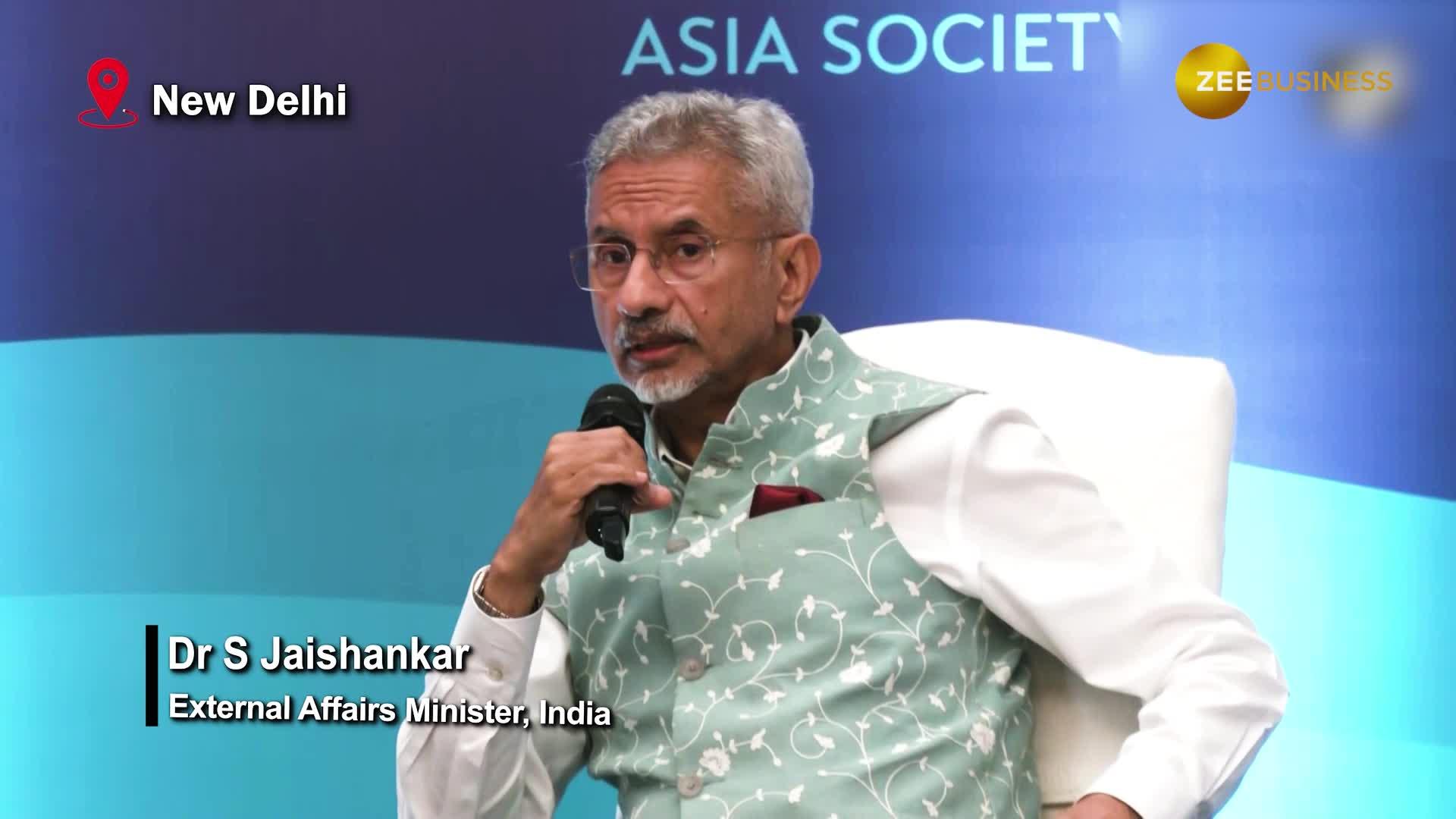 "Very active and intense discussion going on between India, US at this time": Jaishankar