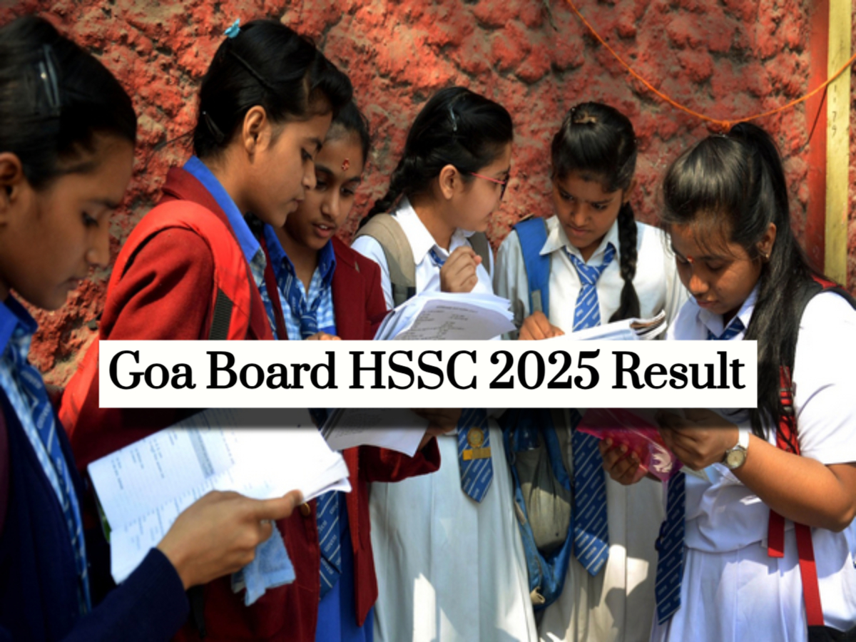 Goa Board HSSC 2025 Result: How & where to check result?