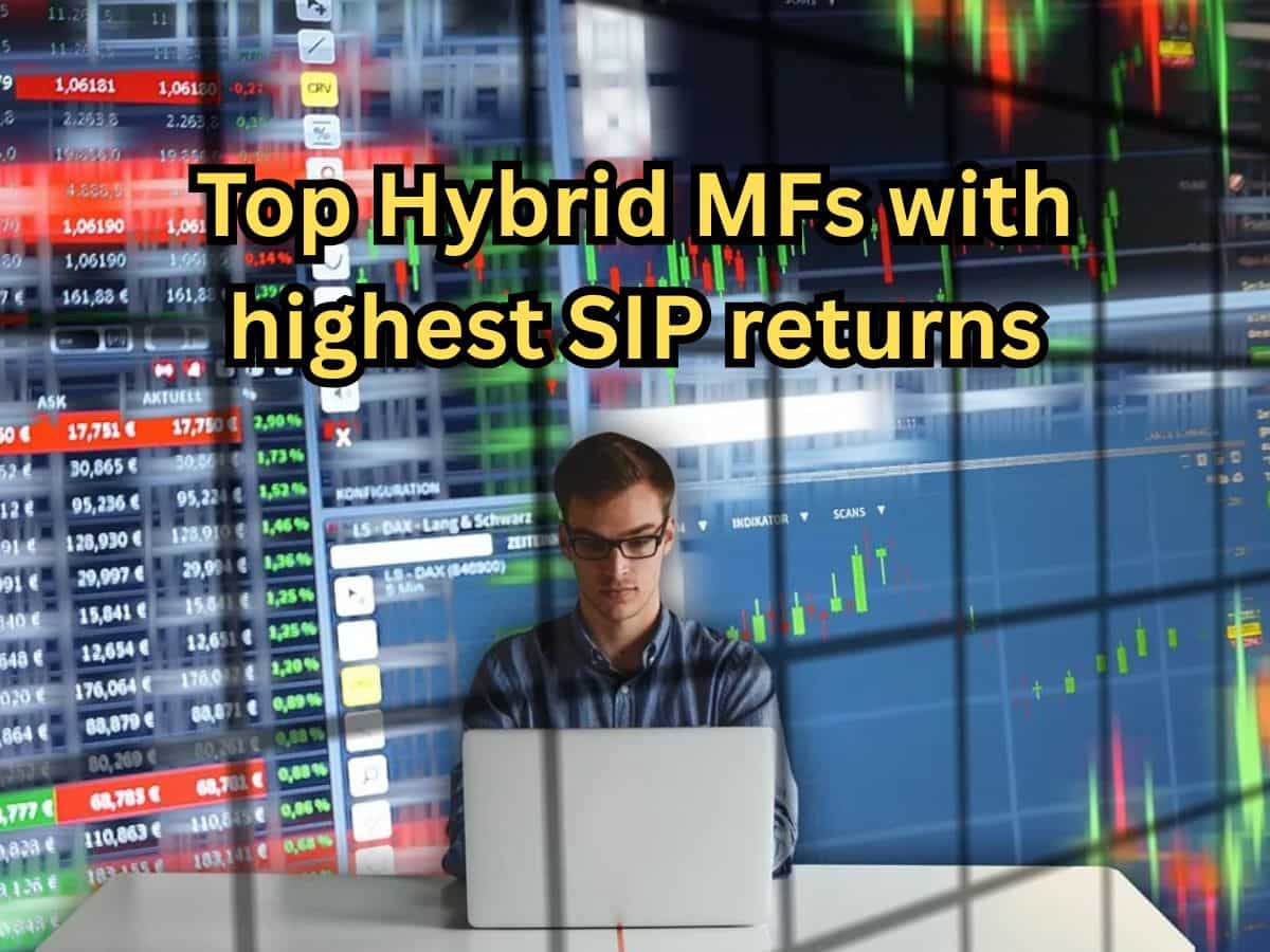 Top Hybrid MFs with highest SIP returns: Rs 1 lakh one-time investment in top fund has grown to Rs 4.49 lakh