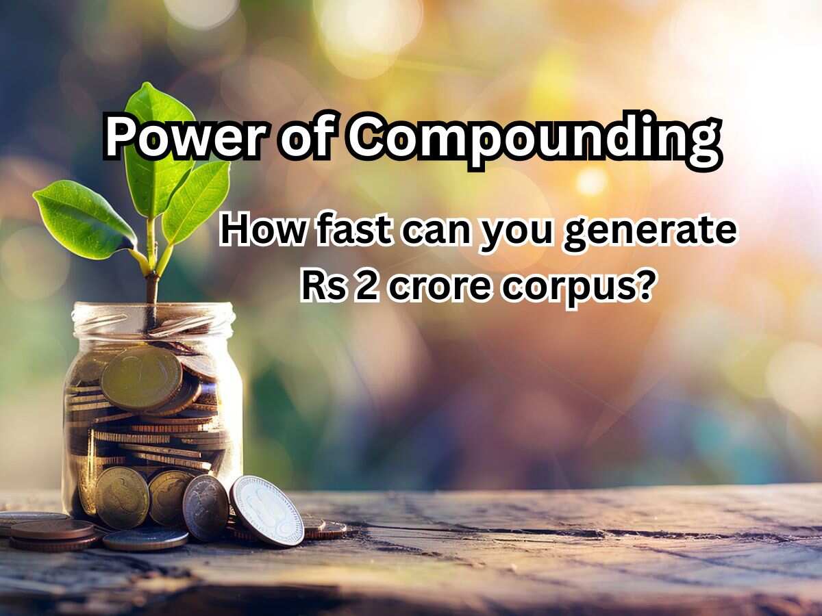 Power of Compounding: How fast can you generate Rs 2 crore corpus with monthly investments of Rs 6,000, Rs 9,000, and Rs 12,000?