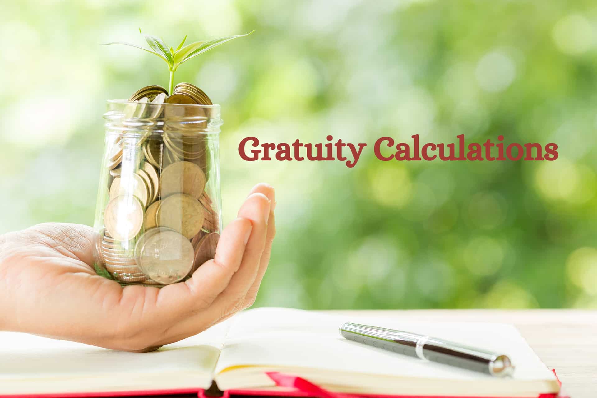 Gratuity Calculations: Rs 55,000 last-drawn basic pay and DA and 7 ...