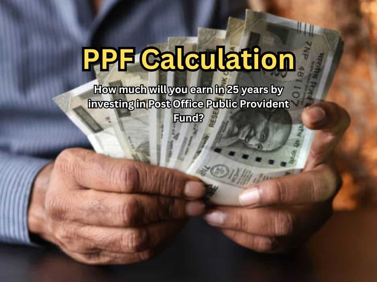 PPF Calculation: How much will you earn in 25 years by investing Rs 4,000, Rs 8,000, and Rs 11,000 monthly in Post Office Public Provident Fund?