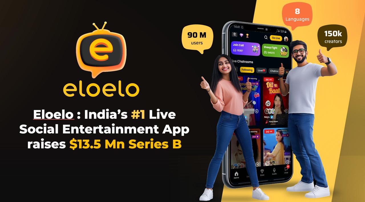 Eloelo raises $13.2 million in Series B for