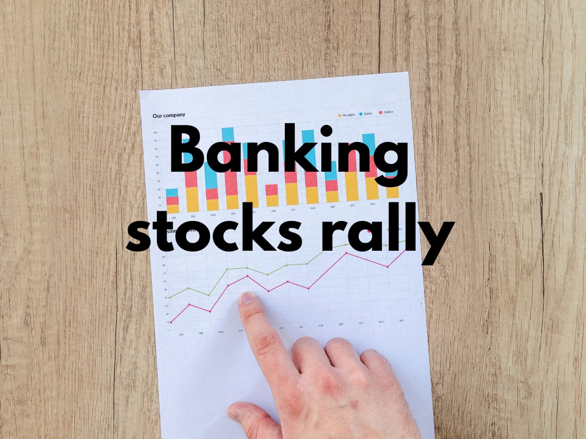 Banking stocks gain after most banks slash deposit rates; IndusInd Bank, HDFC Bank lead rally