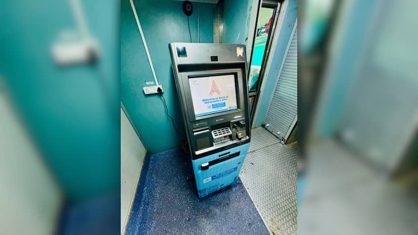   Cash on Tracks: CR installs ATM on Panchavati Express for onboard cash withdrawals