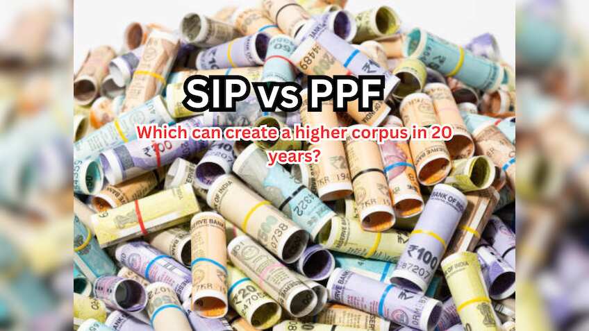 SIP vs PPF: Rs 1,30,000/year investment for 20 years, which can generate a higher corpus?