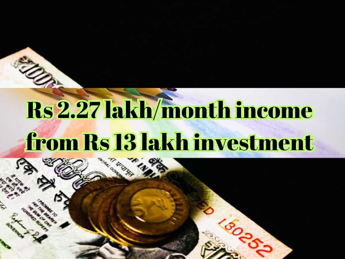 Monthly Income From One-time Investment: How Rs 13,00,000 mutual fund lump sum deposit may give you Rs 2,27,000/month for 30 years