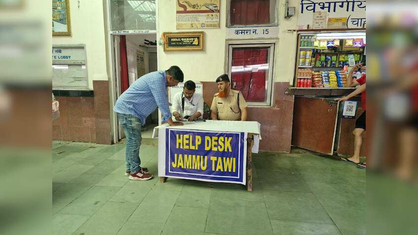 J-K: Railways set up help desk at Katra station for passengers returning after Pahalgam terror attack