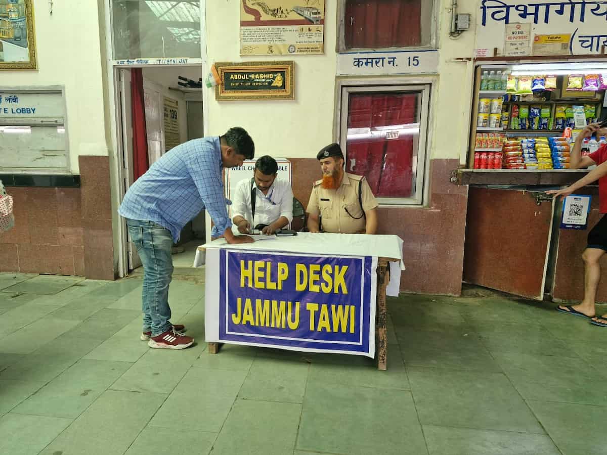J-K: Railways set up help desk at Katra