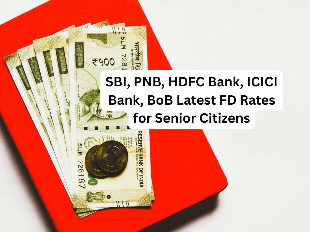 SBI, PNB, HDFC Bank, ICICI Bank, BoB Latest FD Rates: Here's what senior citizens can get on Rs 3,00,000 investment in 1-year, 3-year, 5-year and 10-year tenures