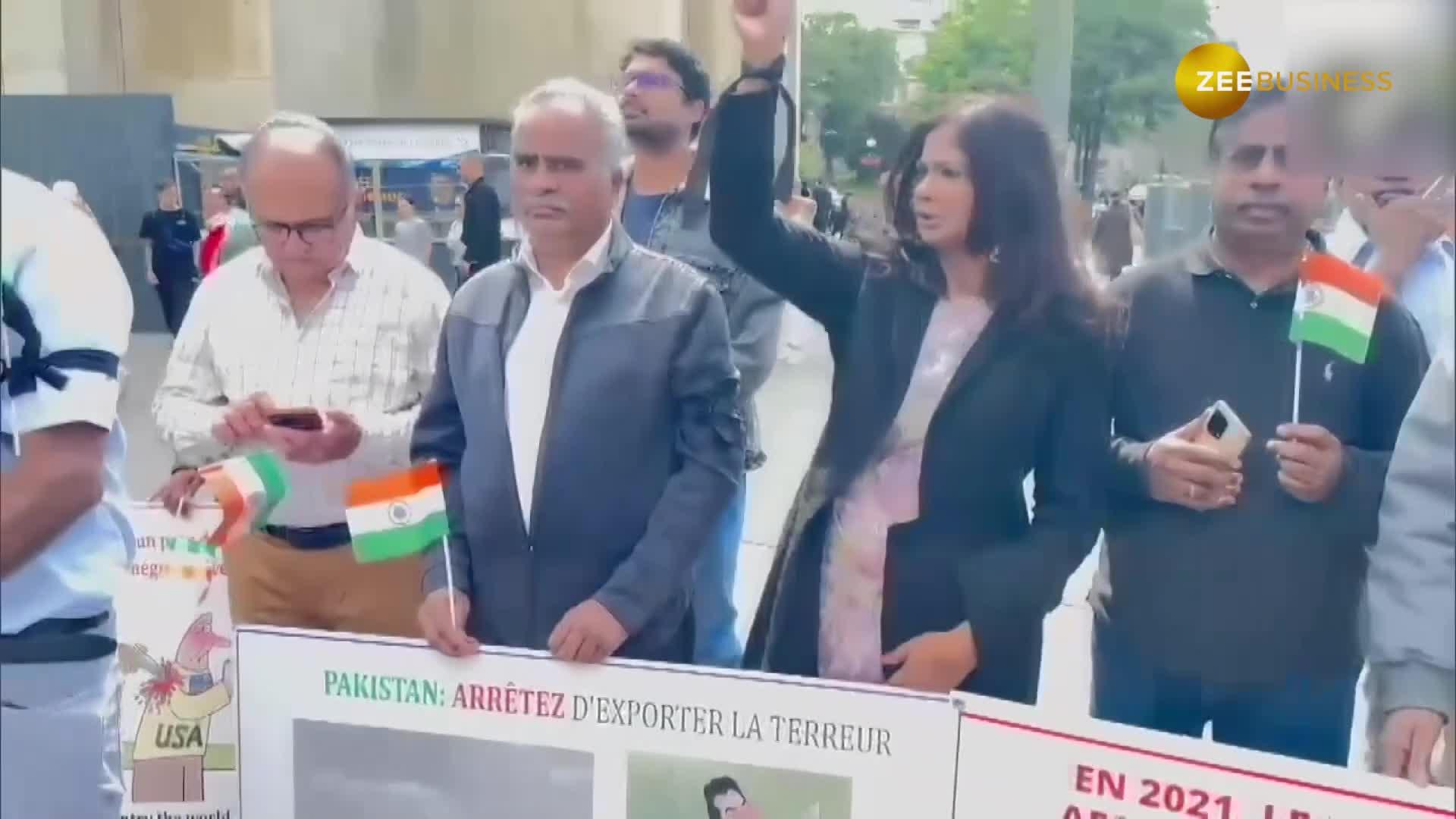 “We’re peace-loving nation…”, Indian diaspora protest against Pahalgam attack in France’ Paris