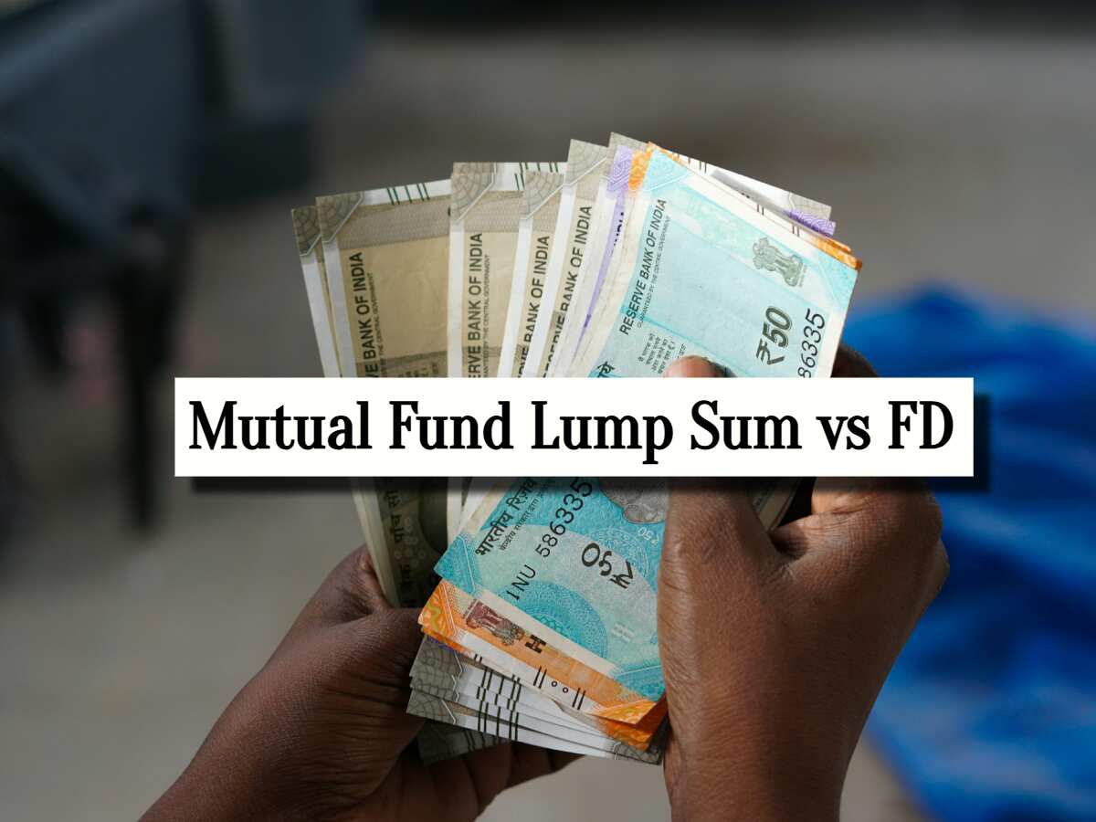 Mutual Fund Lump Sum vs Fixed Deposit: Which can offer higher returns on Rs 10,00,000 in 10 years, check calculations